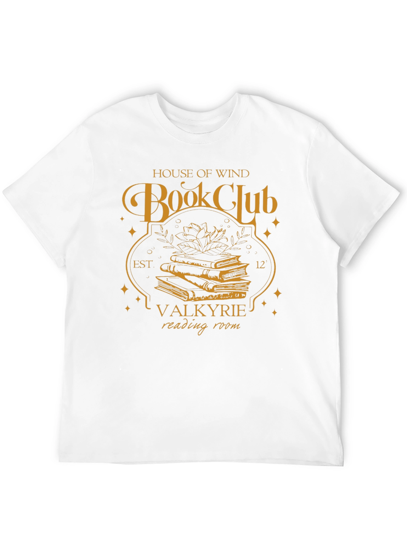 House of Wind Book Club Black T-Shirt