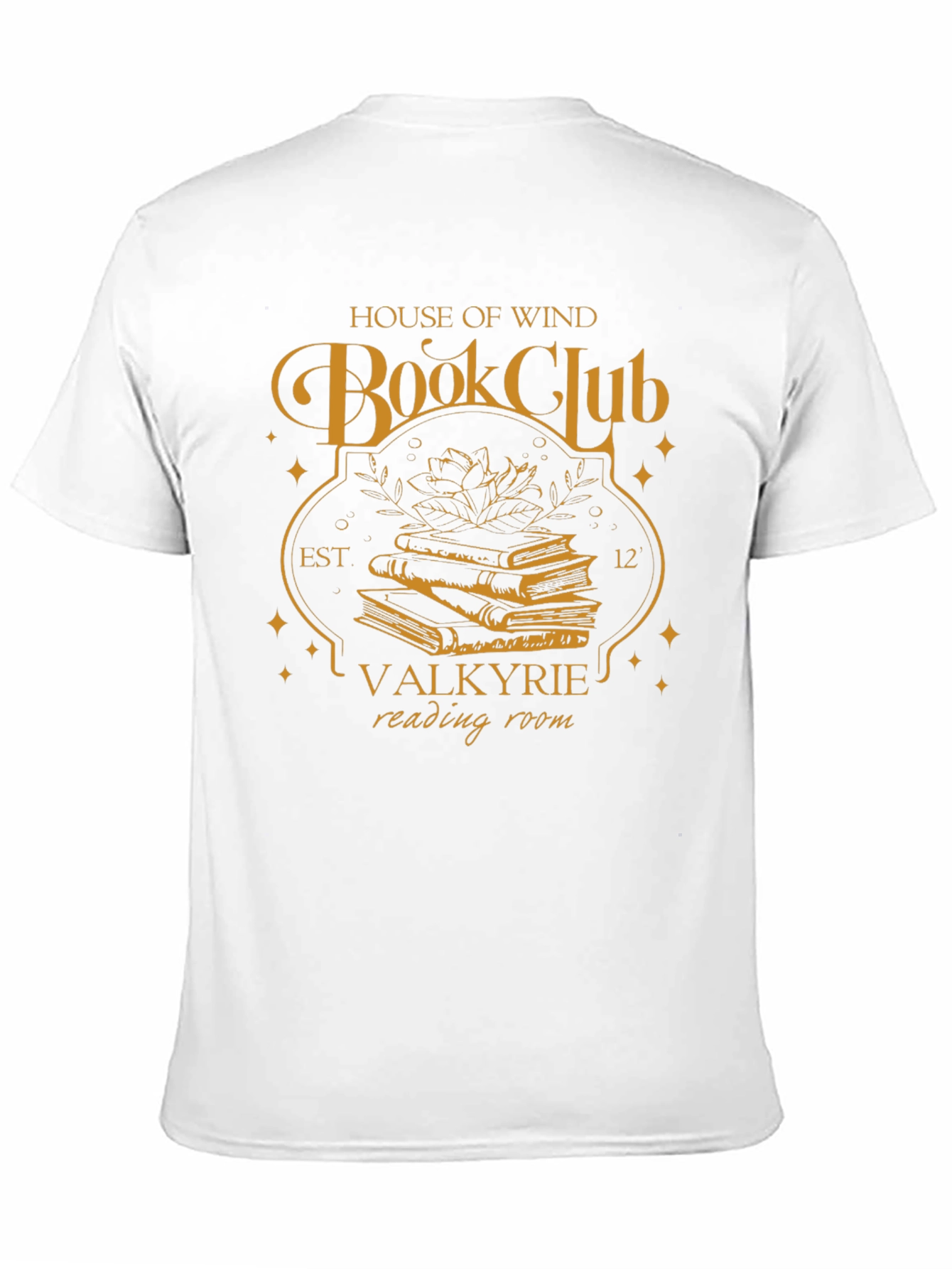 House of Wind Book Club Black T-Shirt