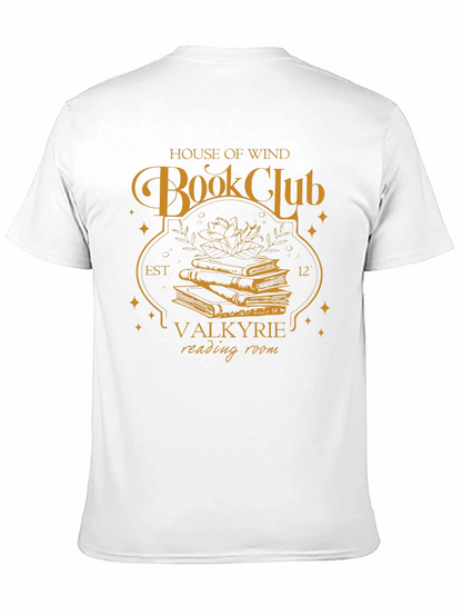 House of Wind Book Club Black T-Shirt