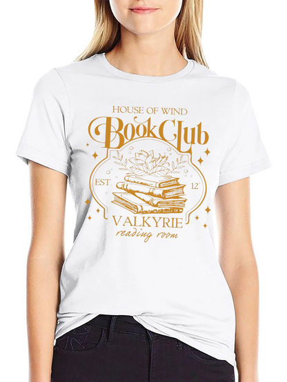 House of Wind Book Club Black T-Shirt