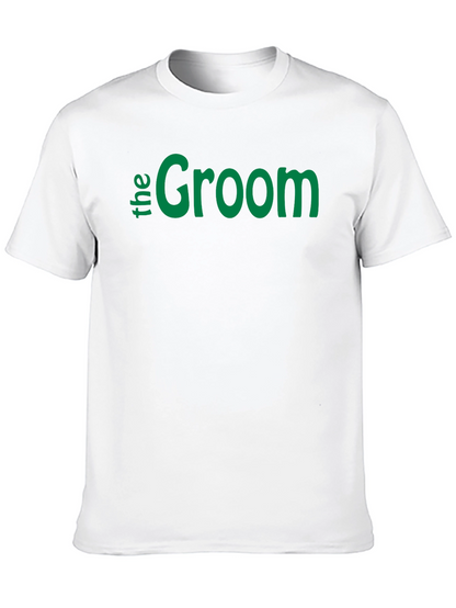 The Groom Wedding T-Shirt - Black