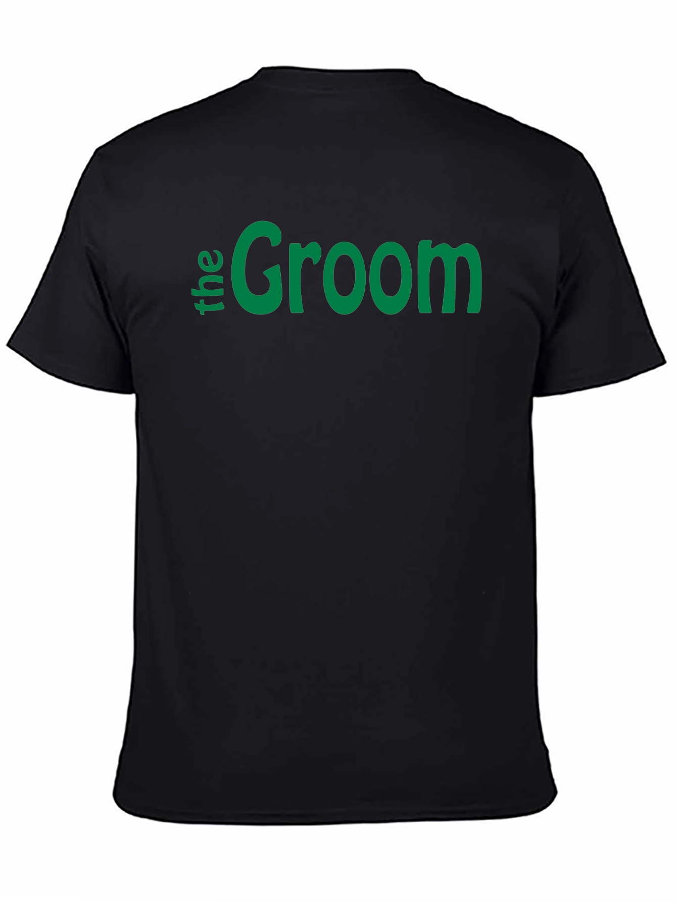 The Groom Wedding T-Shirt - Black