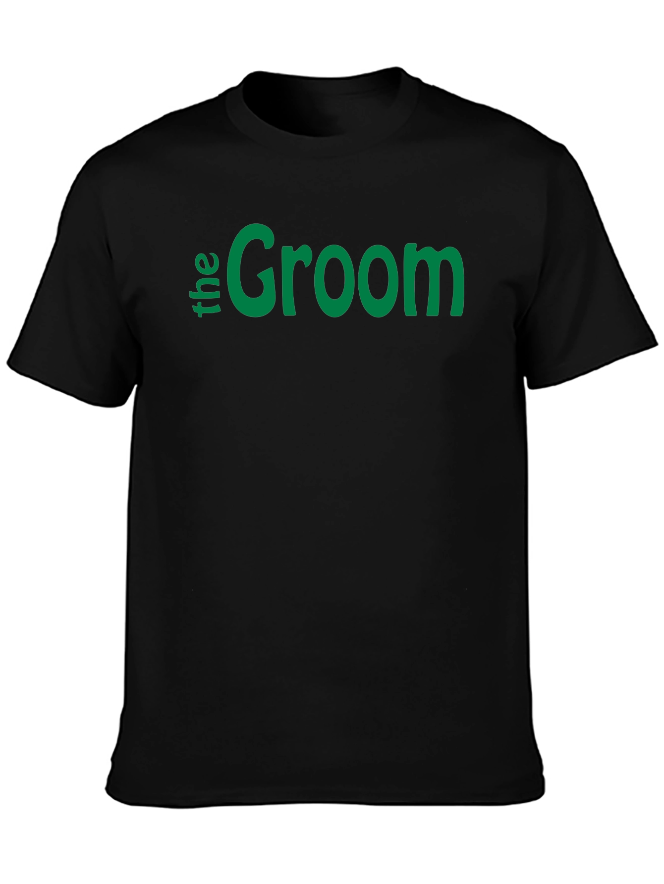 The Groom Wedding T-Shirt - Black