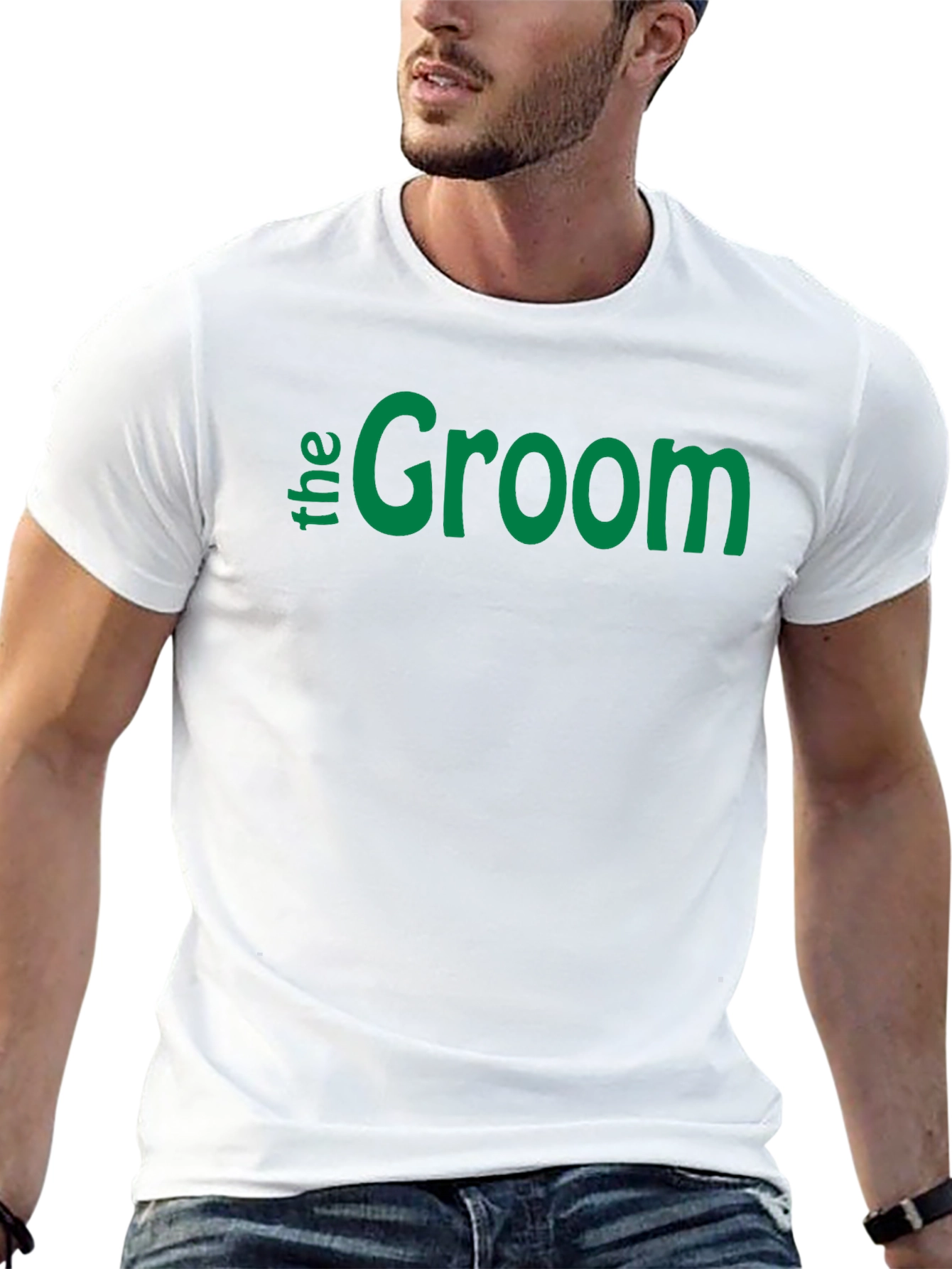 The Groom Wedding T-Shirt - Black