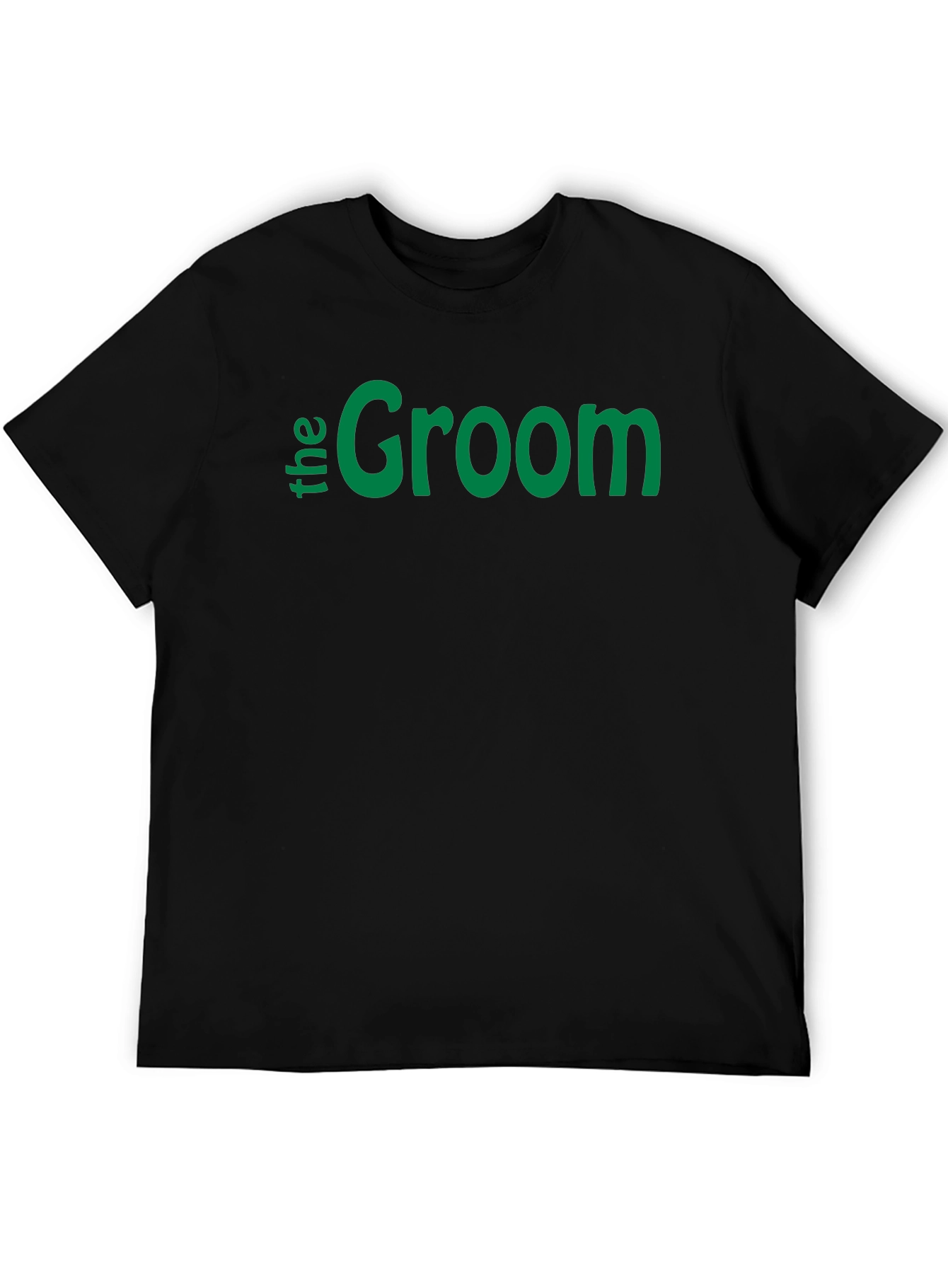 The Groom Wedding T-Shirt - Black