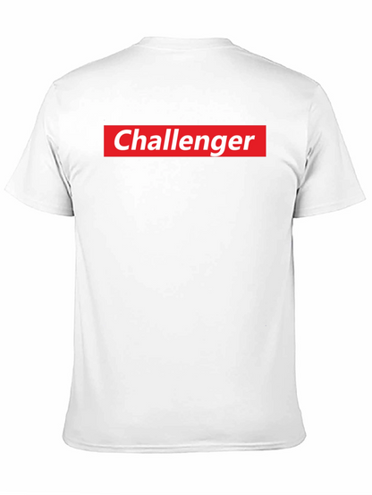 Challenger Logo T-Shirt - Black - Adult Unisex