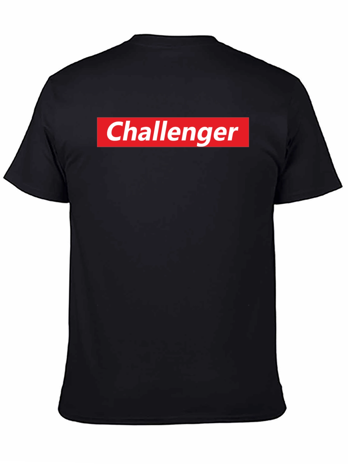 Challenger Logo T-Shirt - Black - Adult Unisex