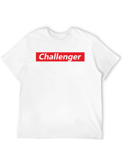 Challenger Logo T-Shirt - Black - Adult Unisex
