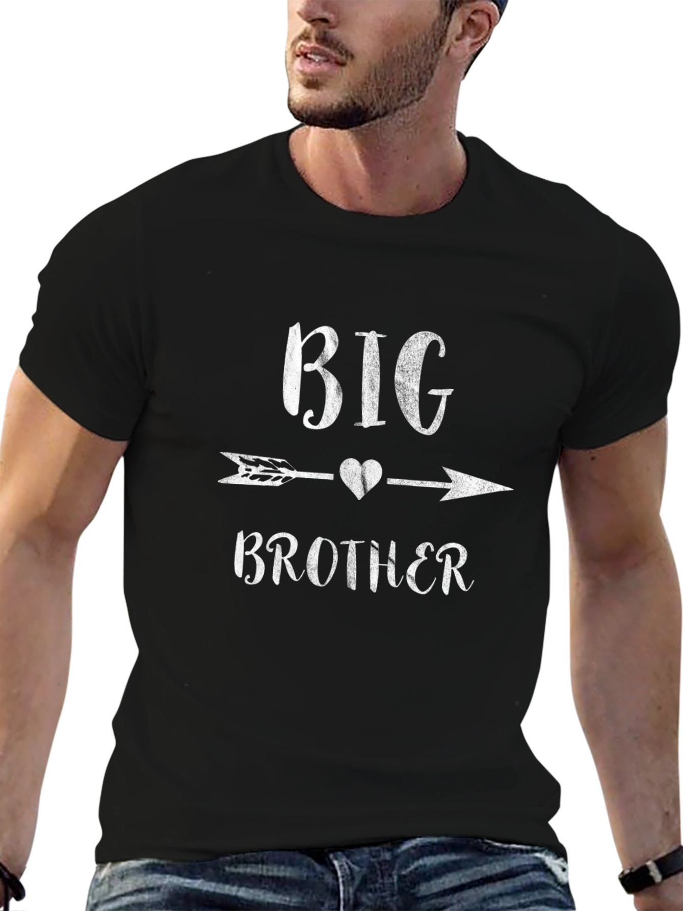 Big Brother Arrow Heart T-Shirt