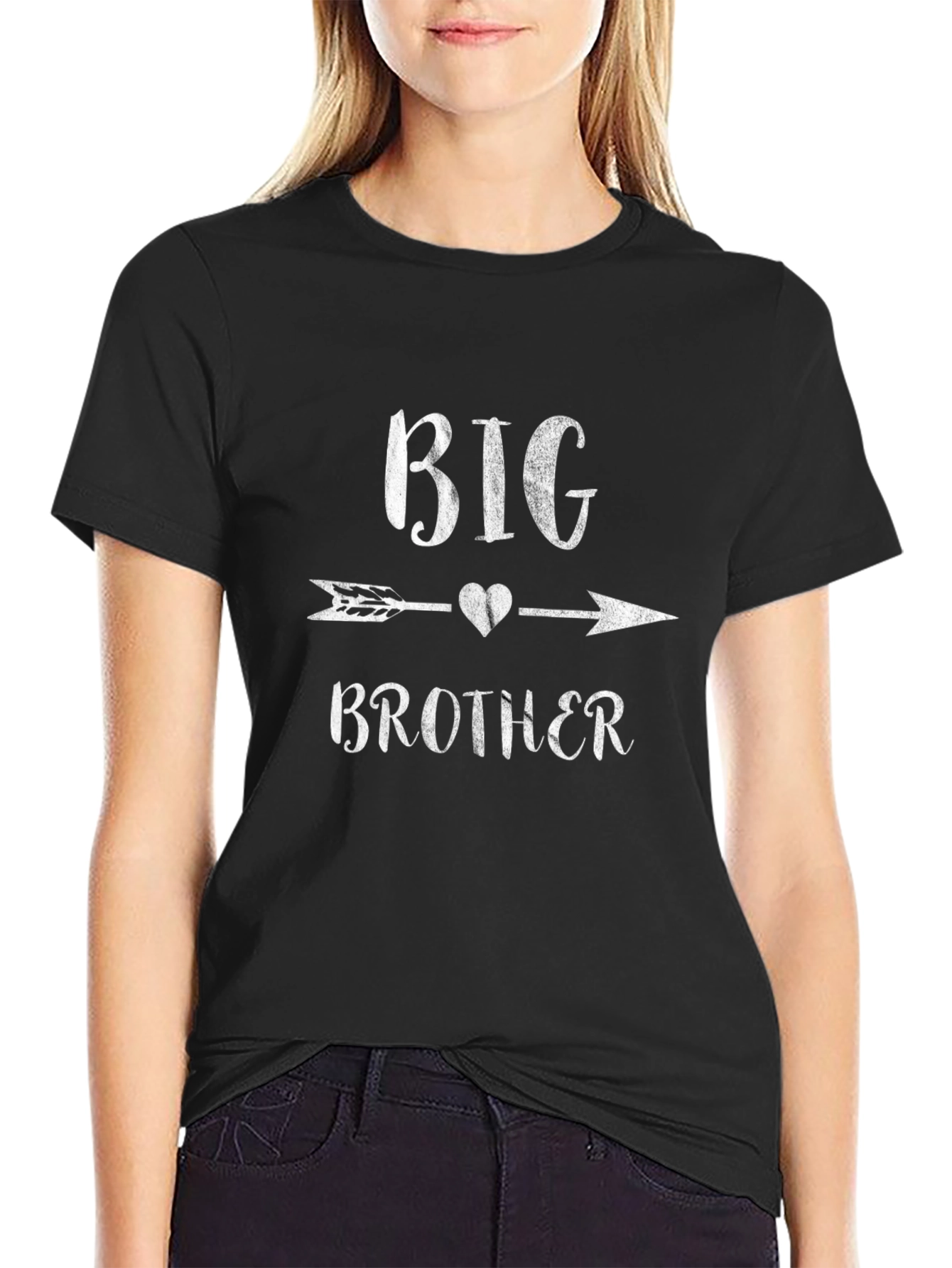 Big Brother Arrow Heart T-Shirt