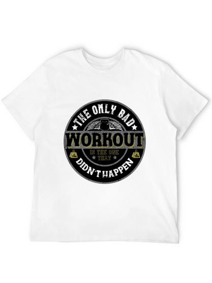 Workout Motivation T-Shirt Gym Fitness Apparel