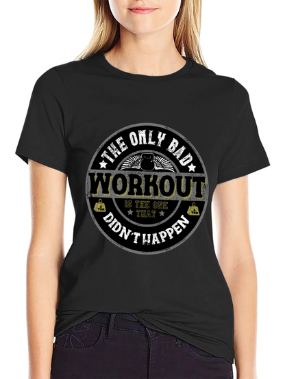 Workout Motivation T-Shirt Gym Fitness Apparel