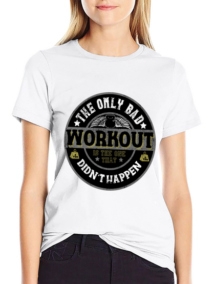 Workout Motivation T-Shirt Gym Fitness Apparel