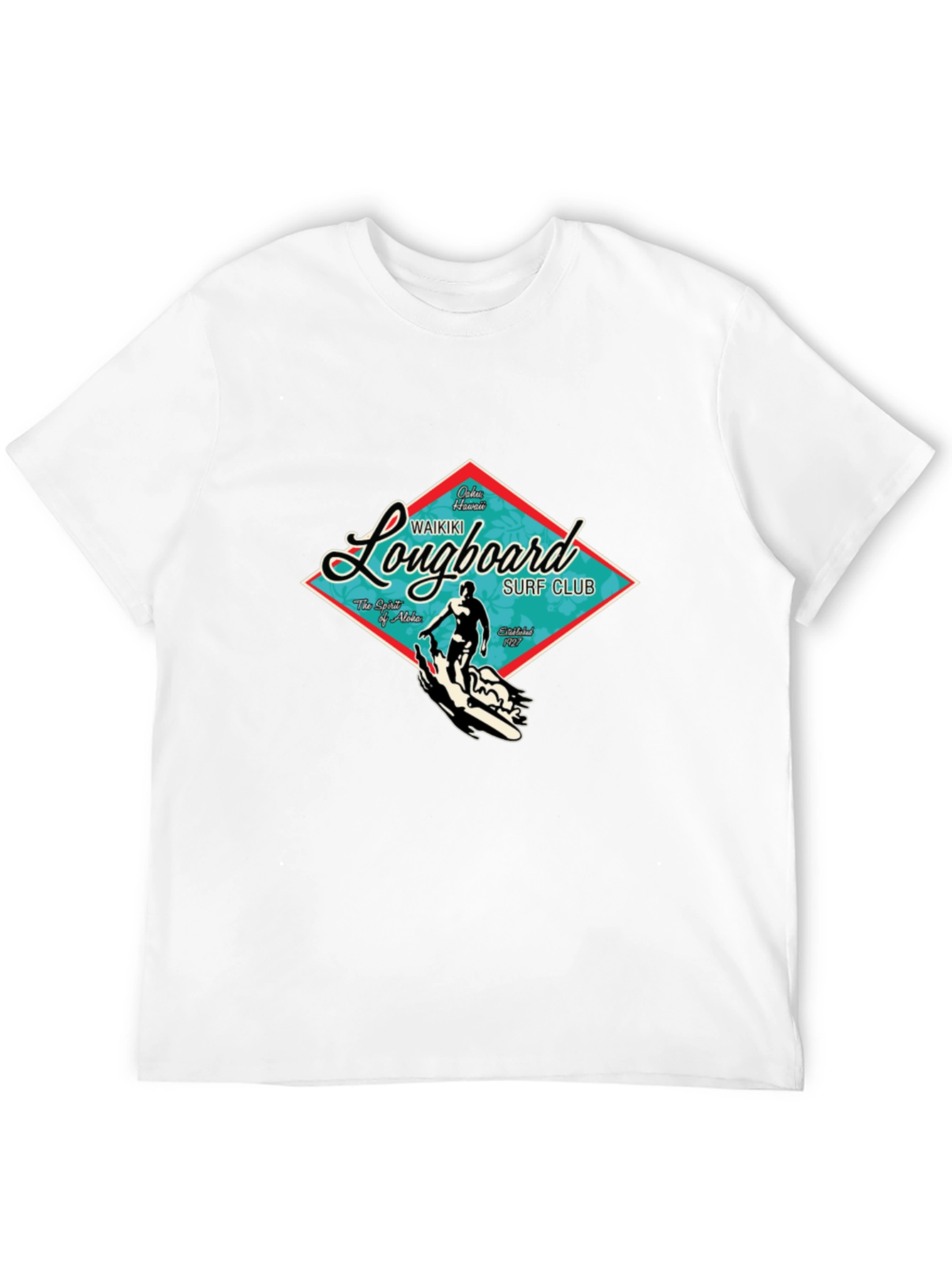 Waikiki Longboard Surf Club T-Shirt