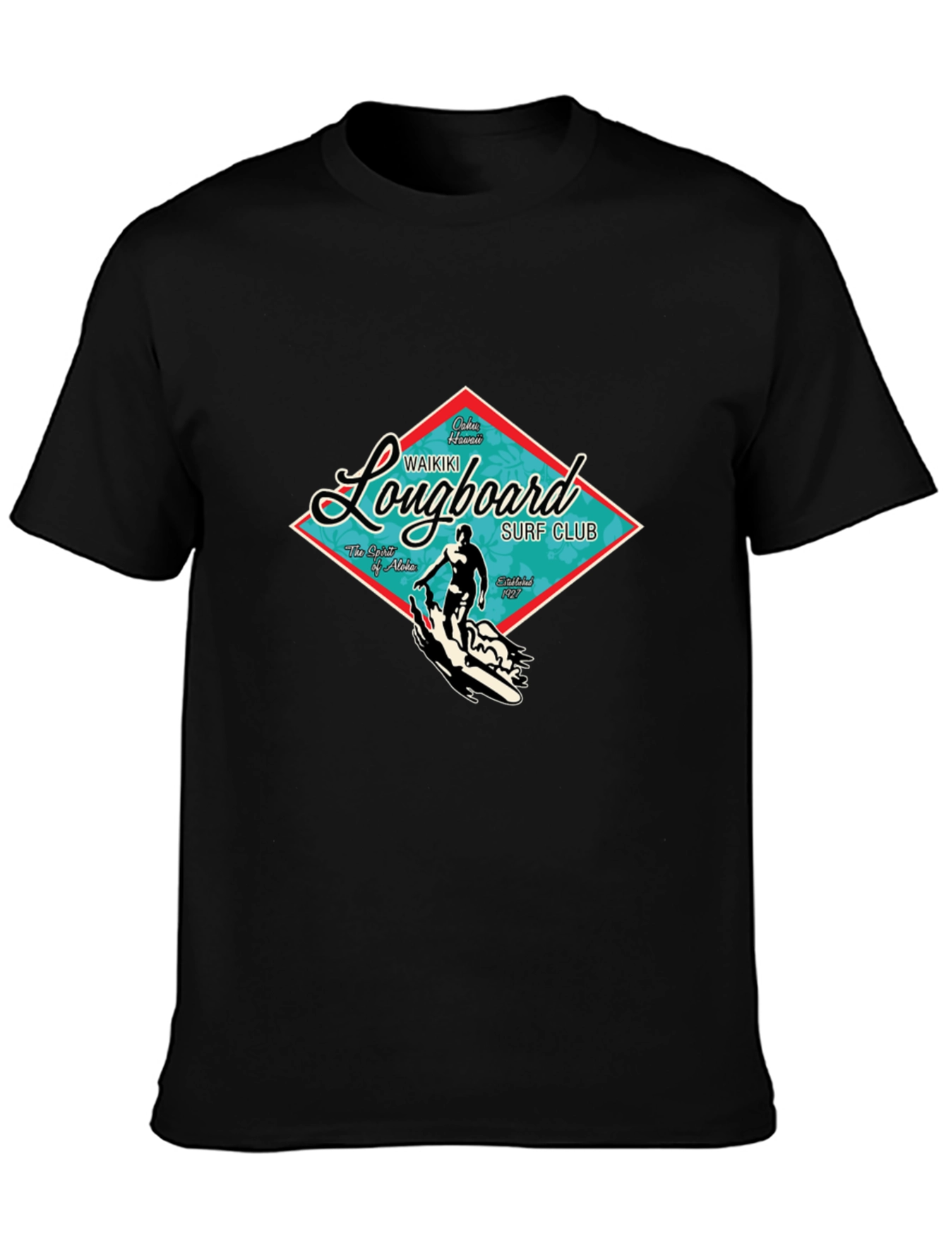 Waikiki Longboard Surf Club T-Shirt