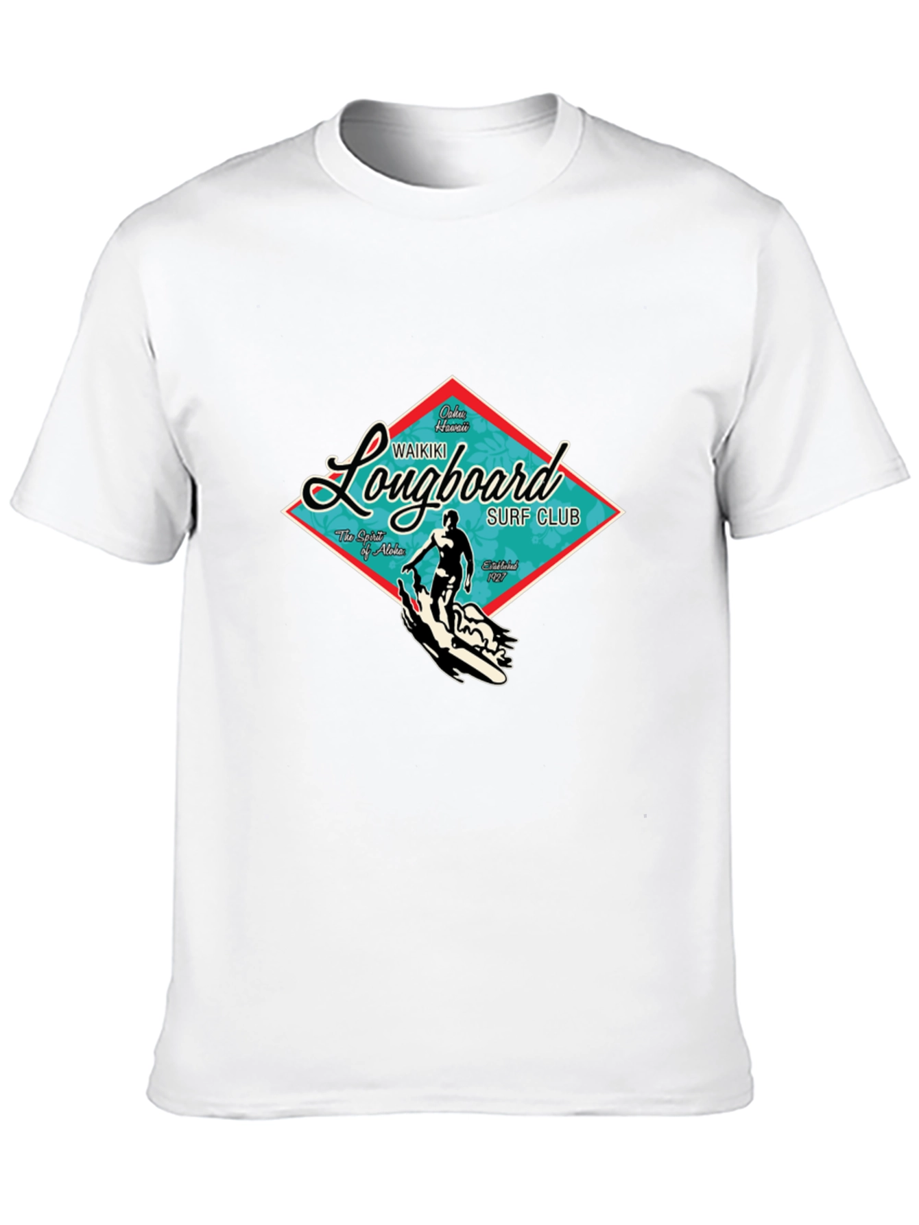 Waikiki Longboard Surf Club T-Shirt
