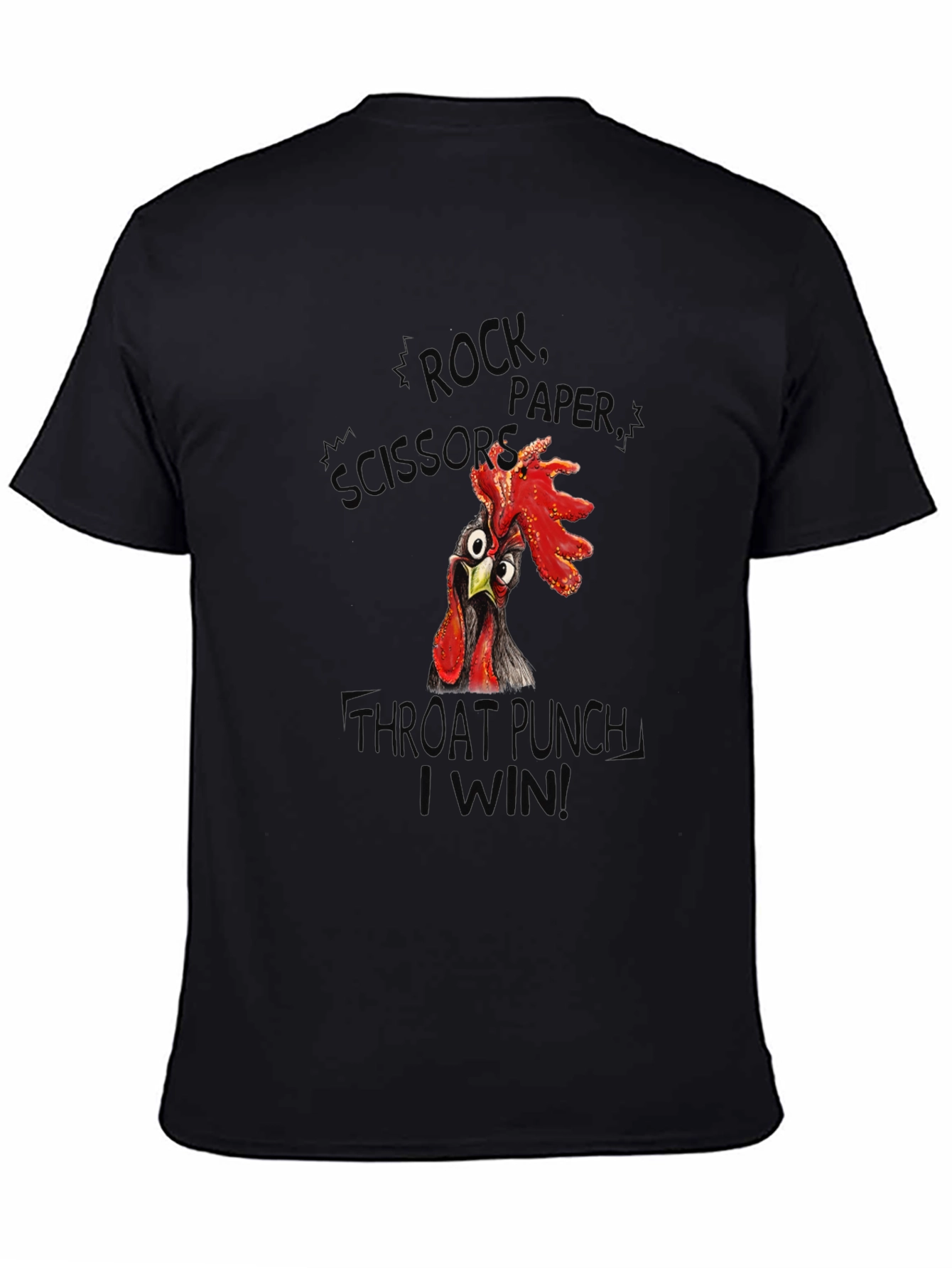Funny Chicken Throat Punch T-Shirt