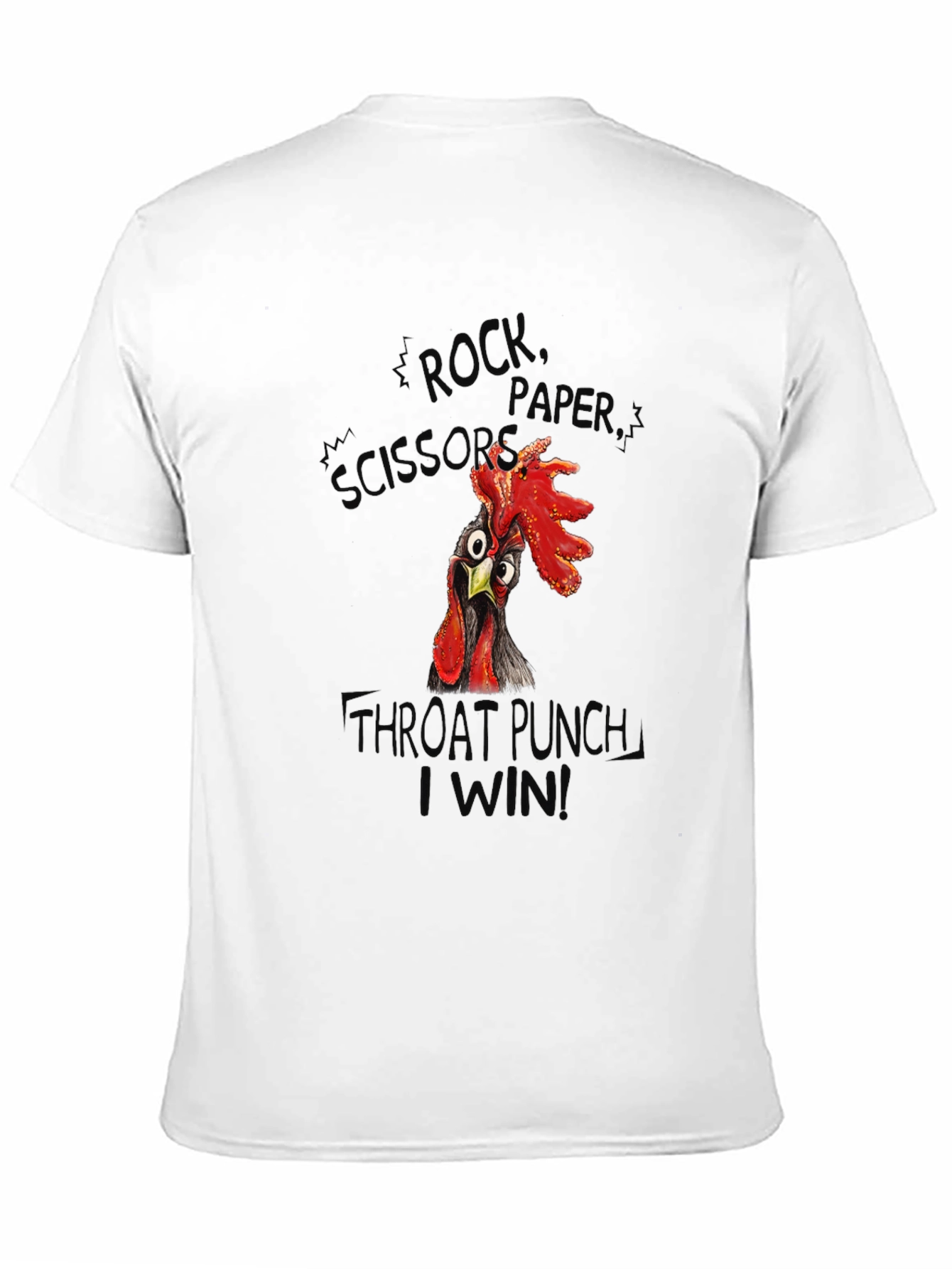 Funny Chicken Throat Punch T-Shirt