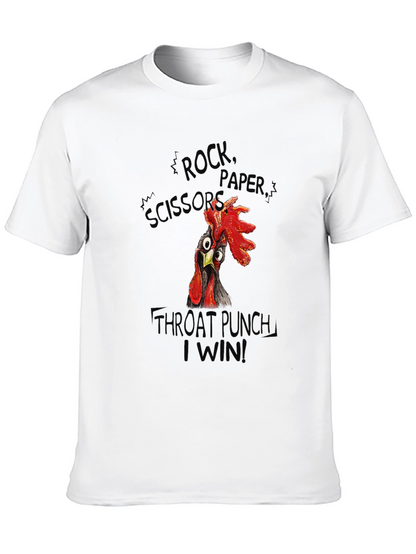 Funny Chicken Throat Punch T-Shirt