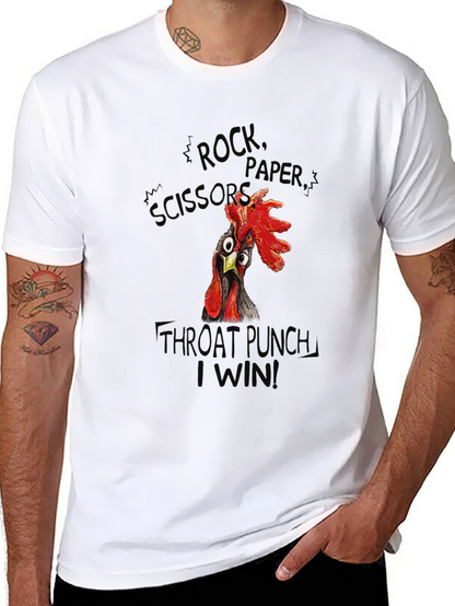 Funny Chicken Throat Punch T-Shirt