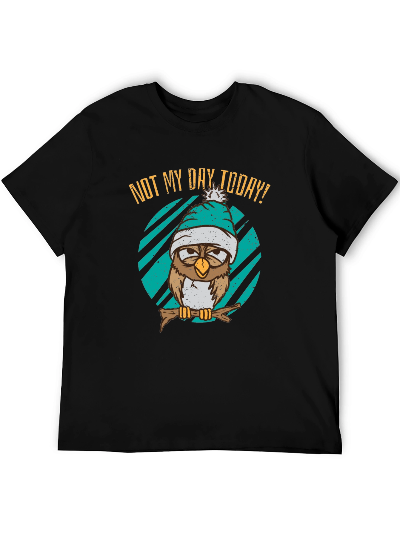 Not My Day Today Owl T-Shirt