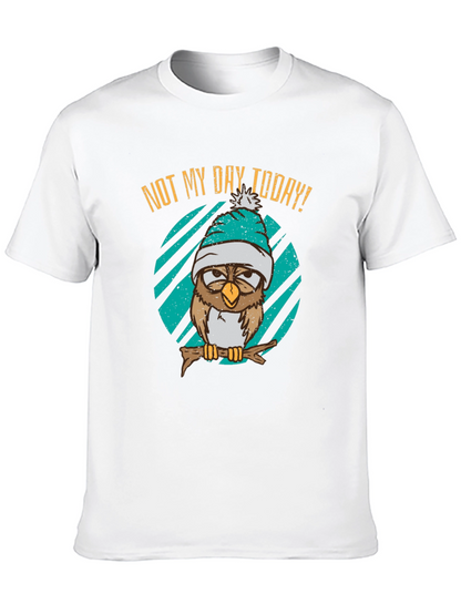 Not My Day Today Owl T-Shirt