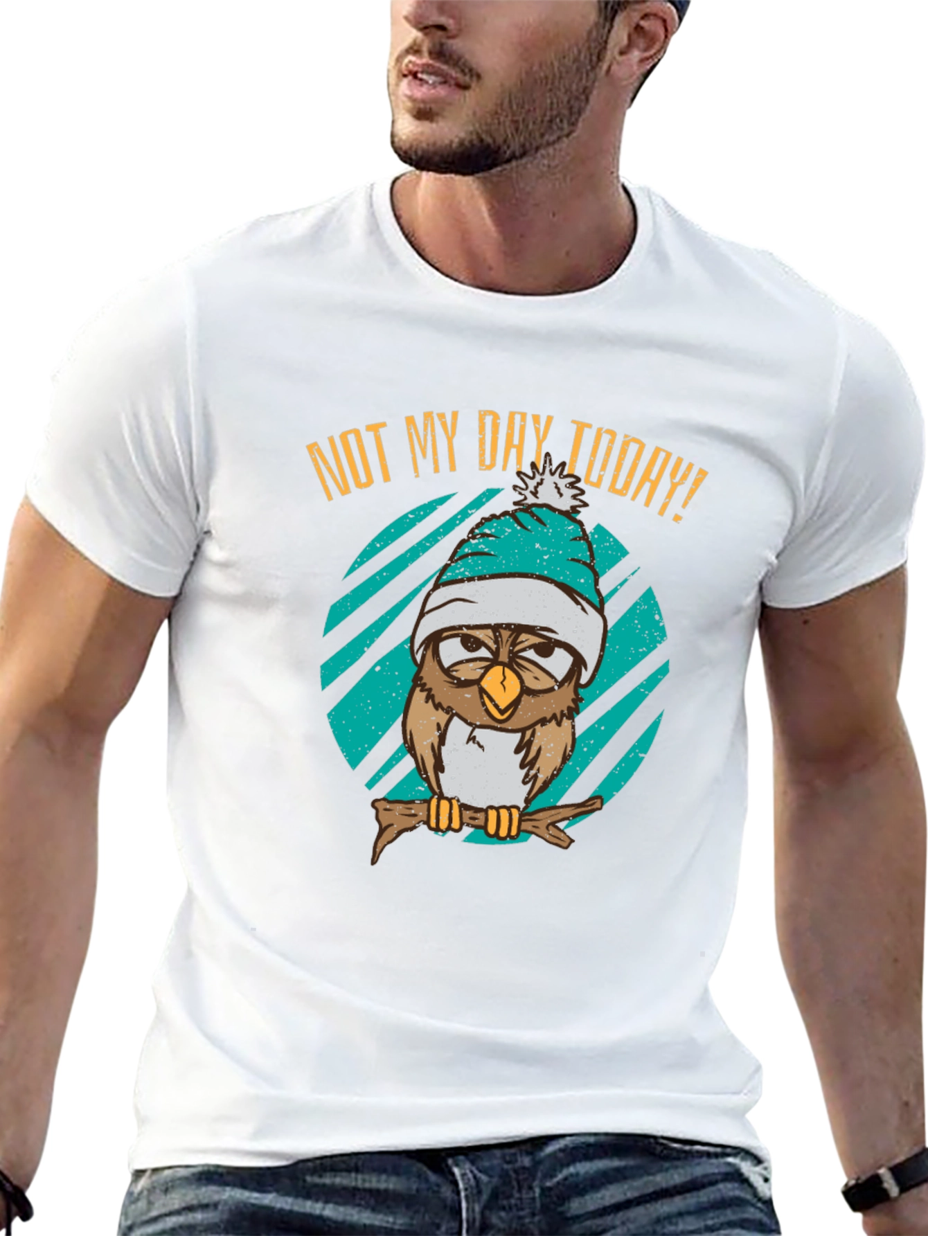 Not My Day Today Owl T-Shirt