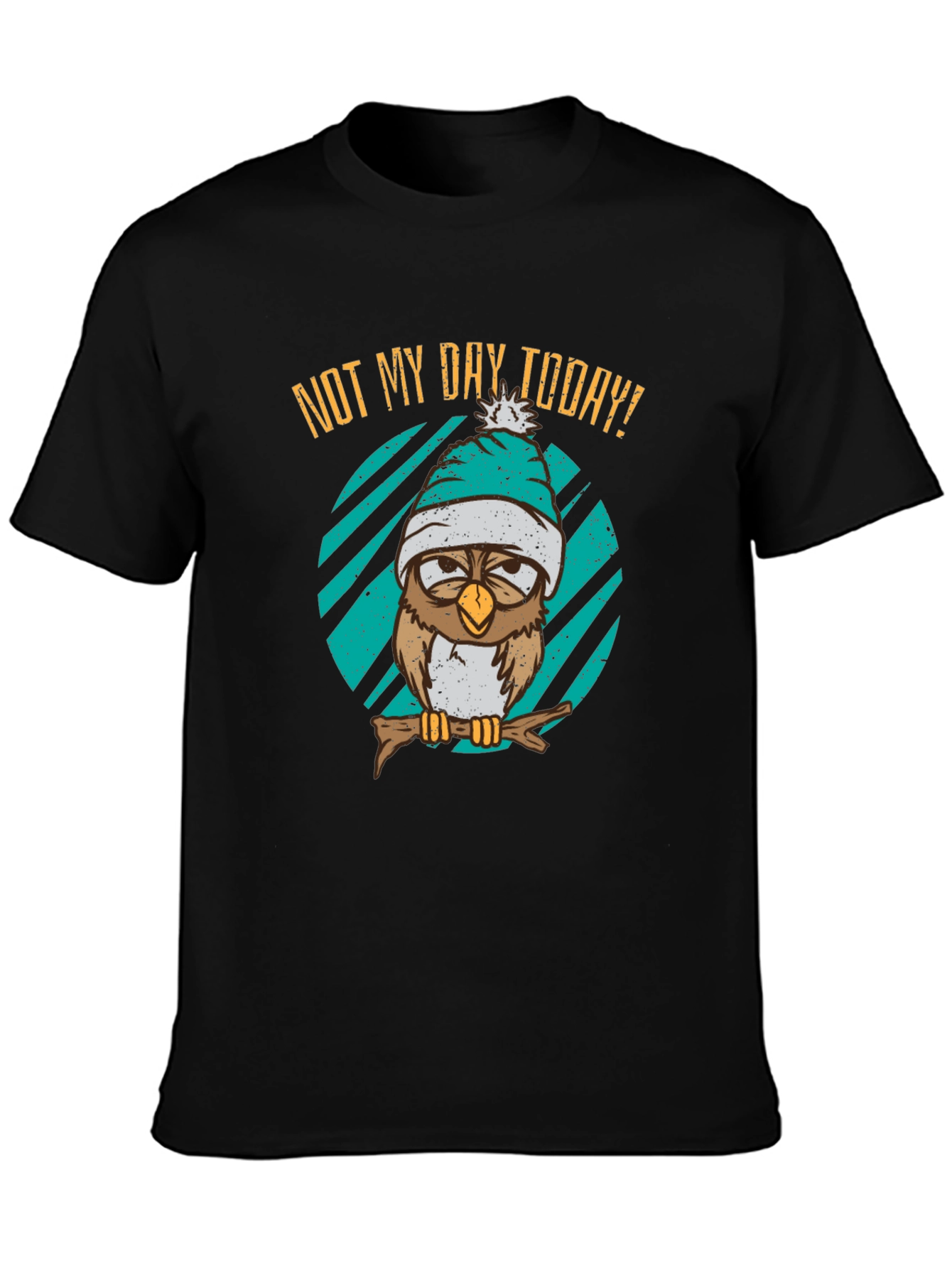 Not My Day Today Owl T-Shirt
