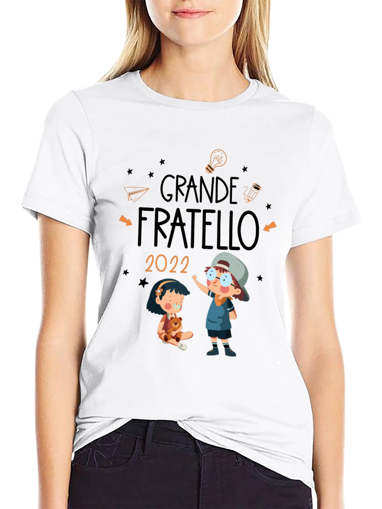 Grande Fratello 2022 Black T-Shirt
