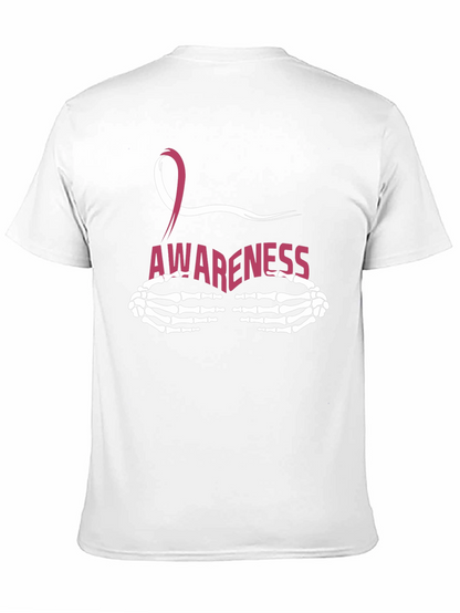 Breast Cancer Awareness Skeleton Hands T-Shirt