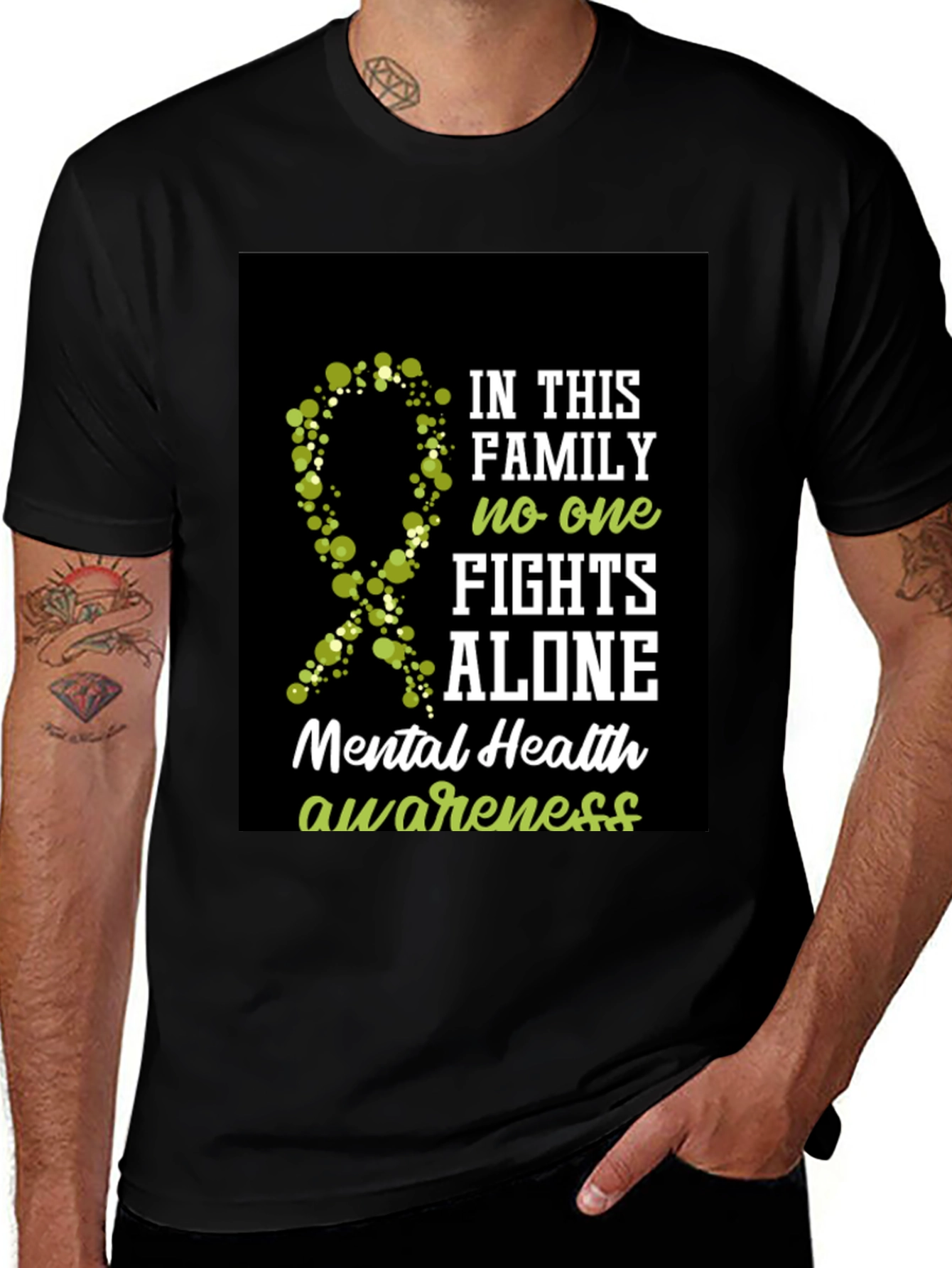 Mental Health Awareness Graphic T-Shirt