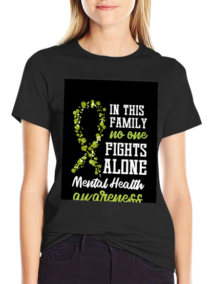 Mental Health Awareness Graphic T-Shirt