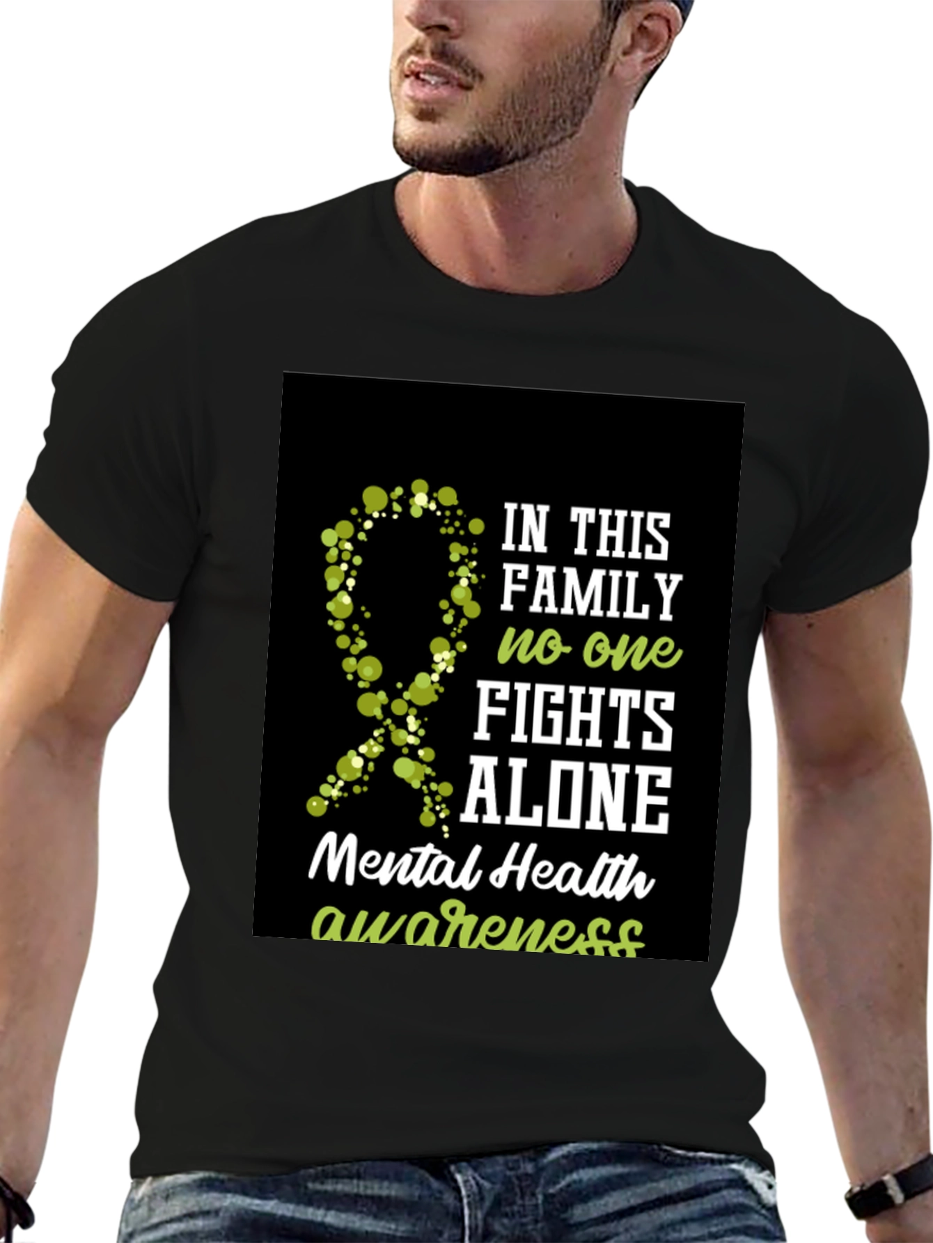 Mental Health Awareness Graphic T-Shirt