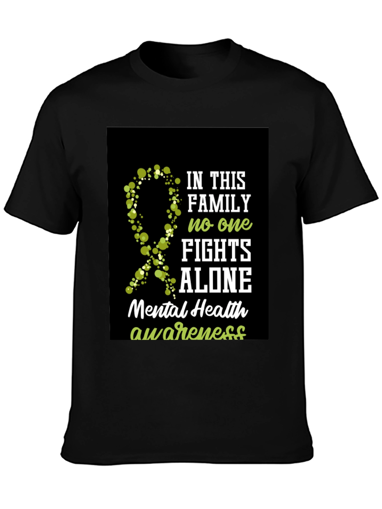 Mental Health Awareness Graphic T-Shirt