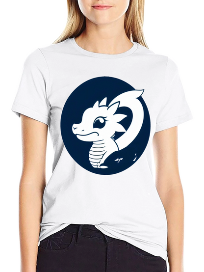 Dragon Graphic T-Shirt - Black Cotton Tee