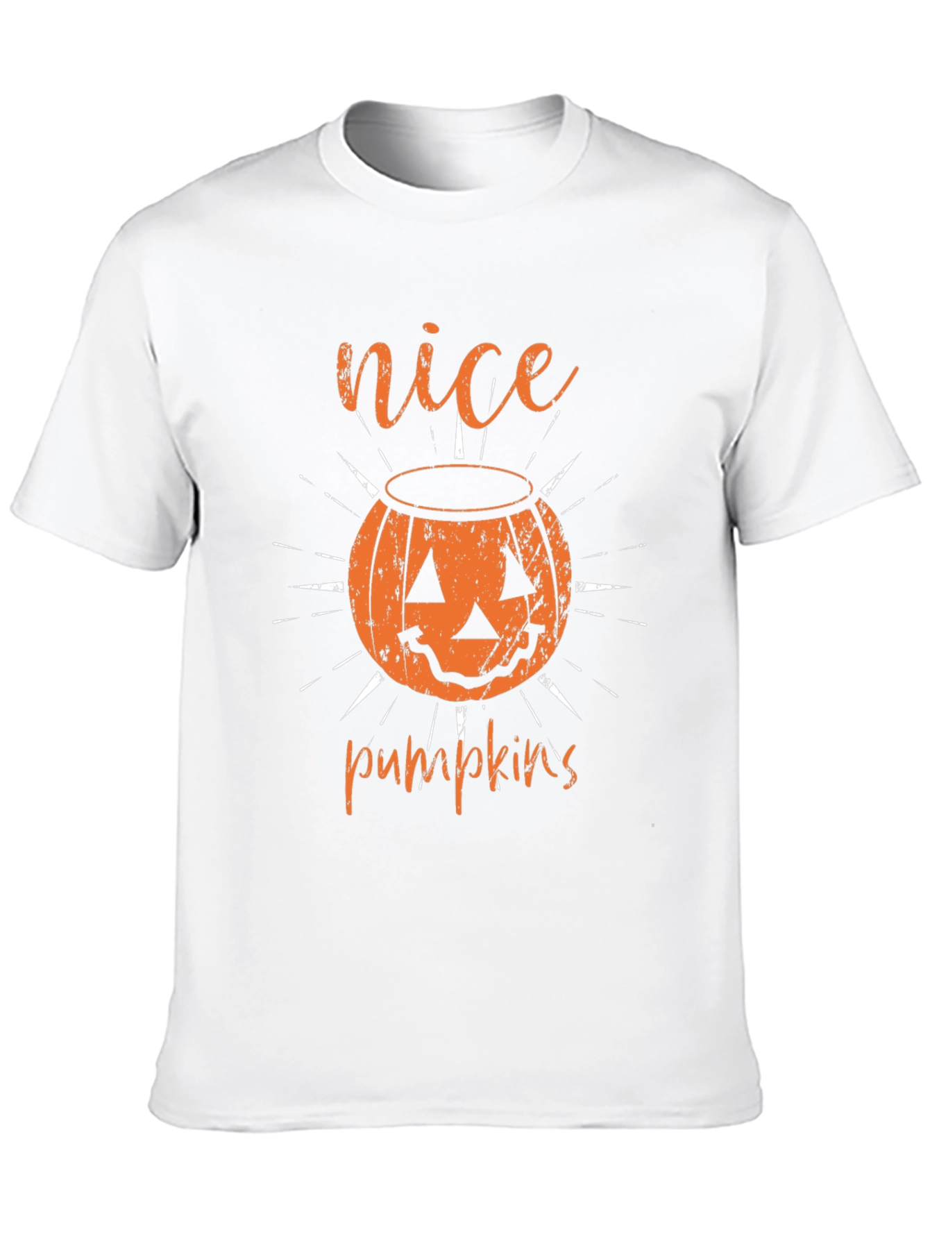 Nice Pumpkins Halloween T-Shirt - Black