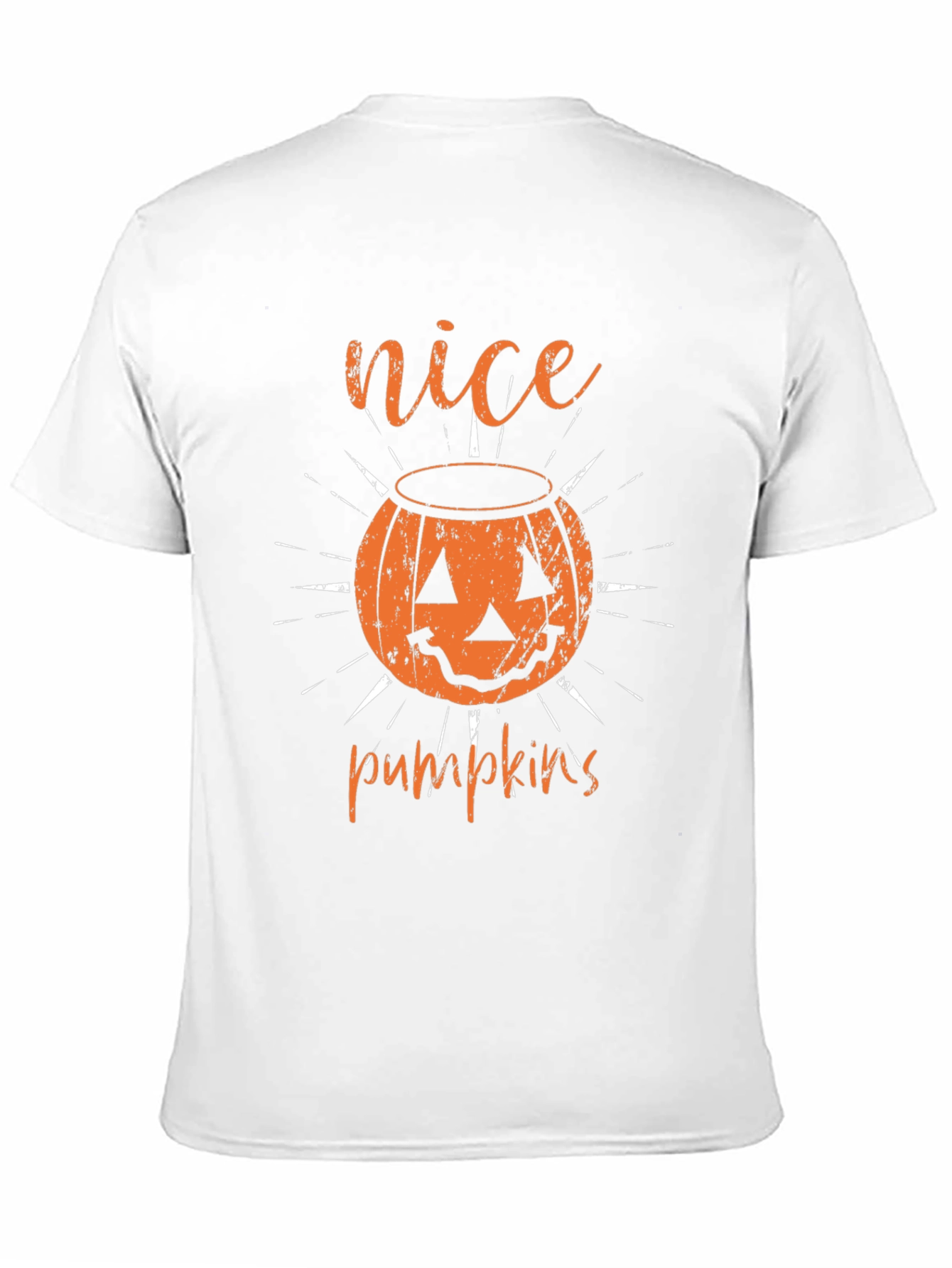Nice Pumpkins Halloween T-Shirt - Black