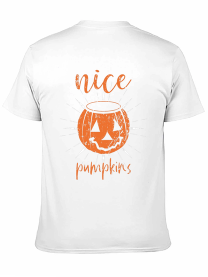 Nice Pumpkins Halloween T-Shirt - Black