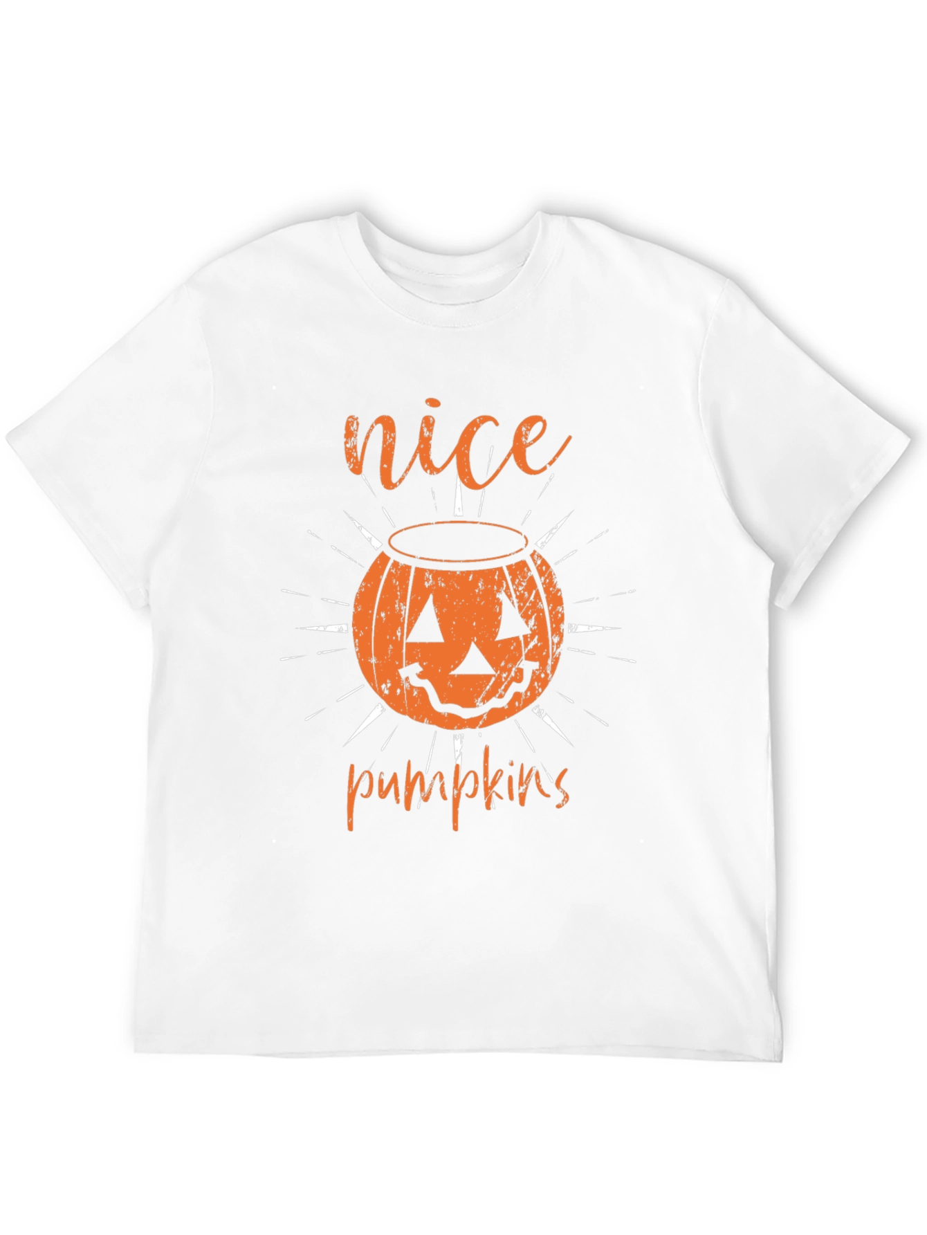 Nice Pumpkins Halloween T-Shirt - Black