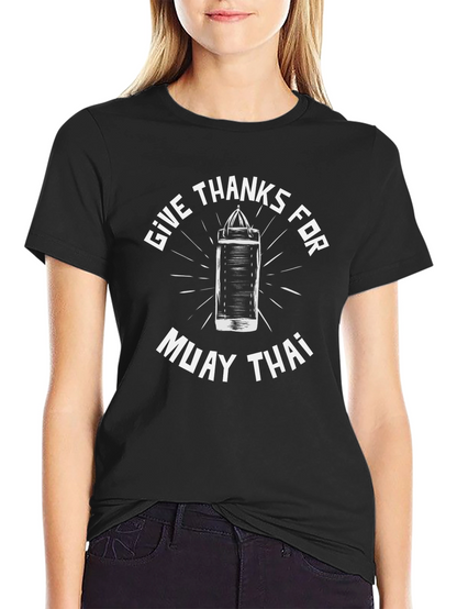 Muay Thai Thanksgiving Graphic Tee