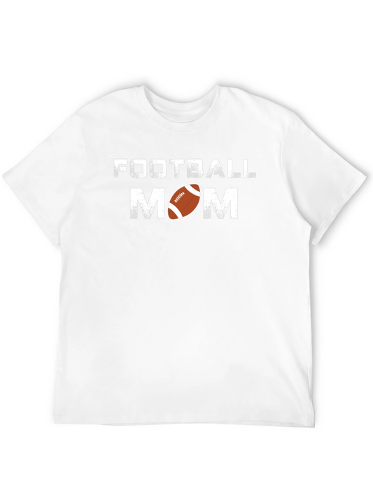 Football Mom Graphic Tee - Perfect for Game Day!