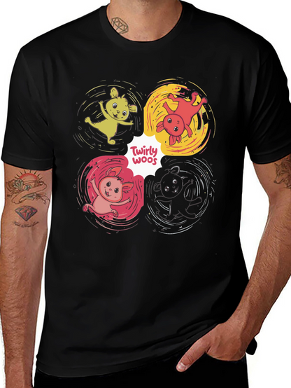 Twirly Woos Cartoon T-Shirt
