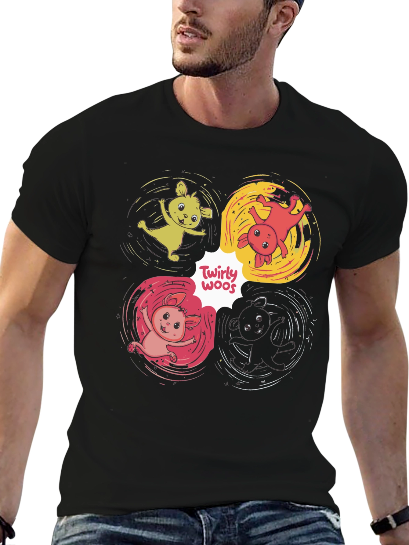 Twirly Woos Cartoon T-Shirt