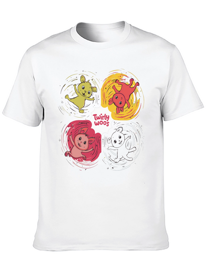 Twirly Woos Cartoon T-Shirt