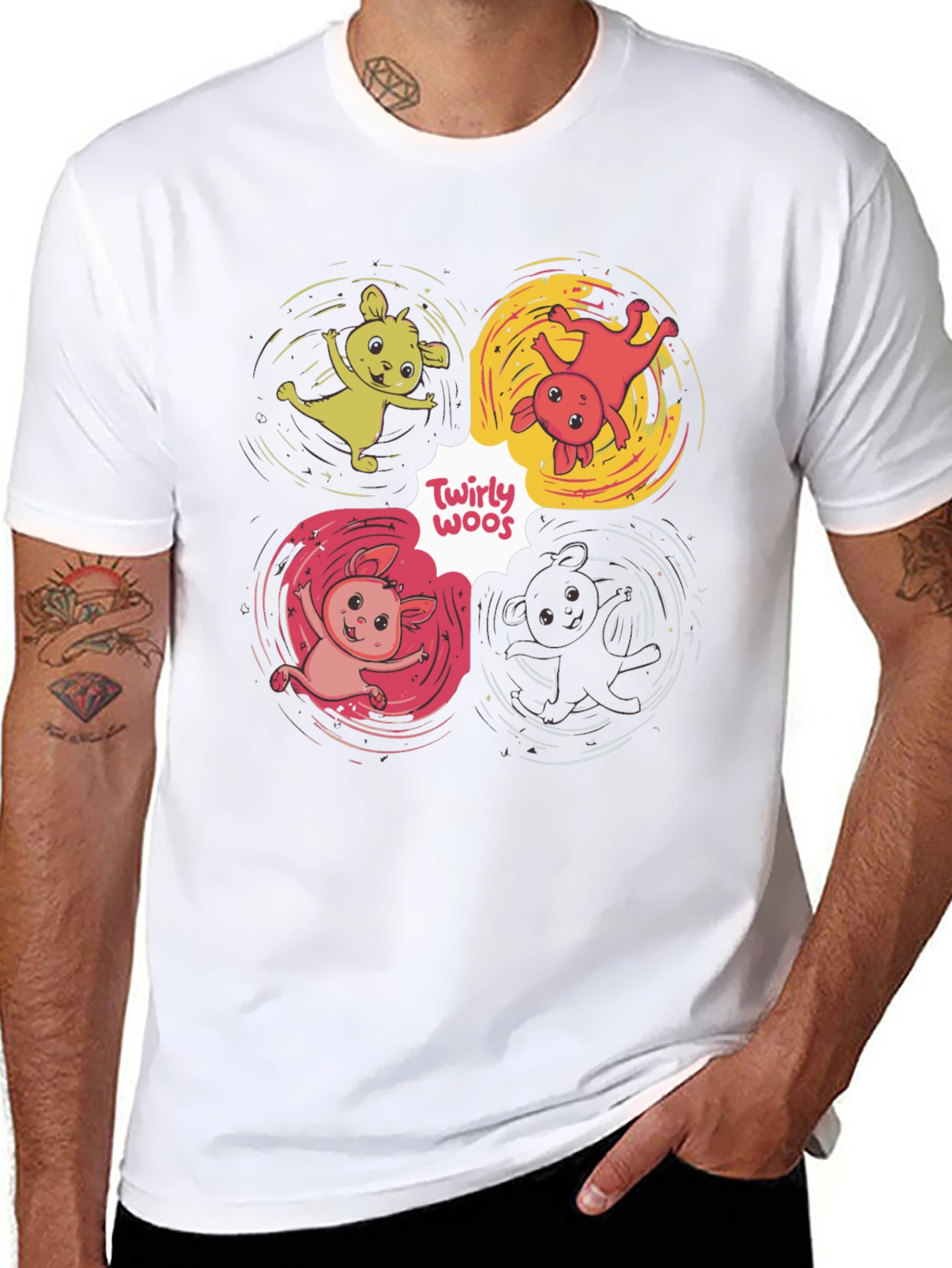 Twirly Woos Cartoon T-Shirt