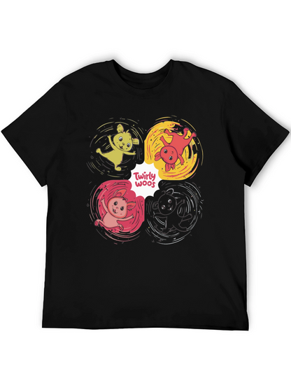 Twirly Woos Cartoon T-Shirt