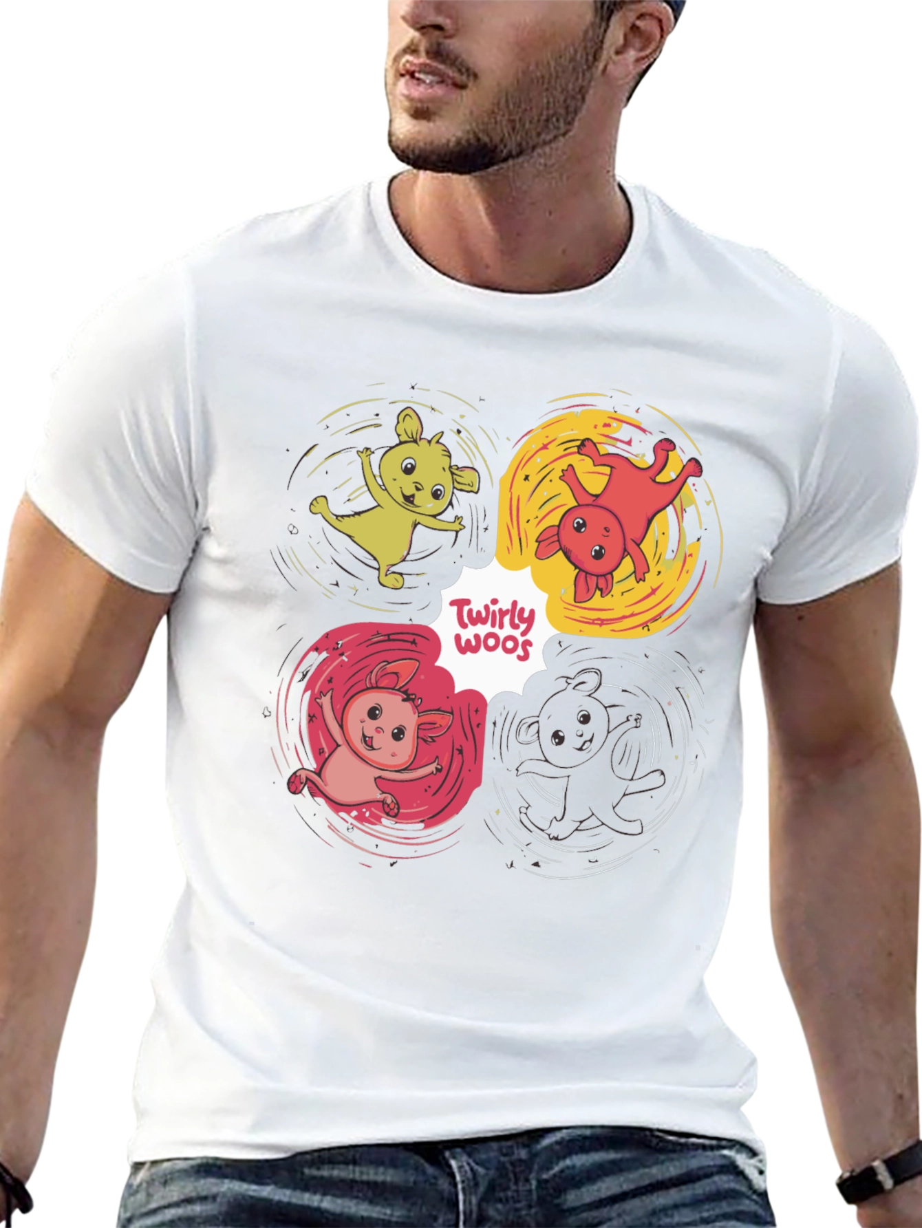 Twirly Woos Cartoon T-Shirt
