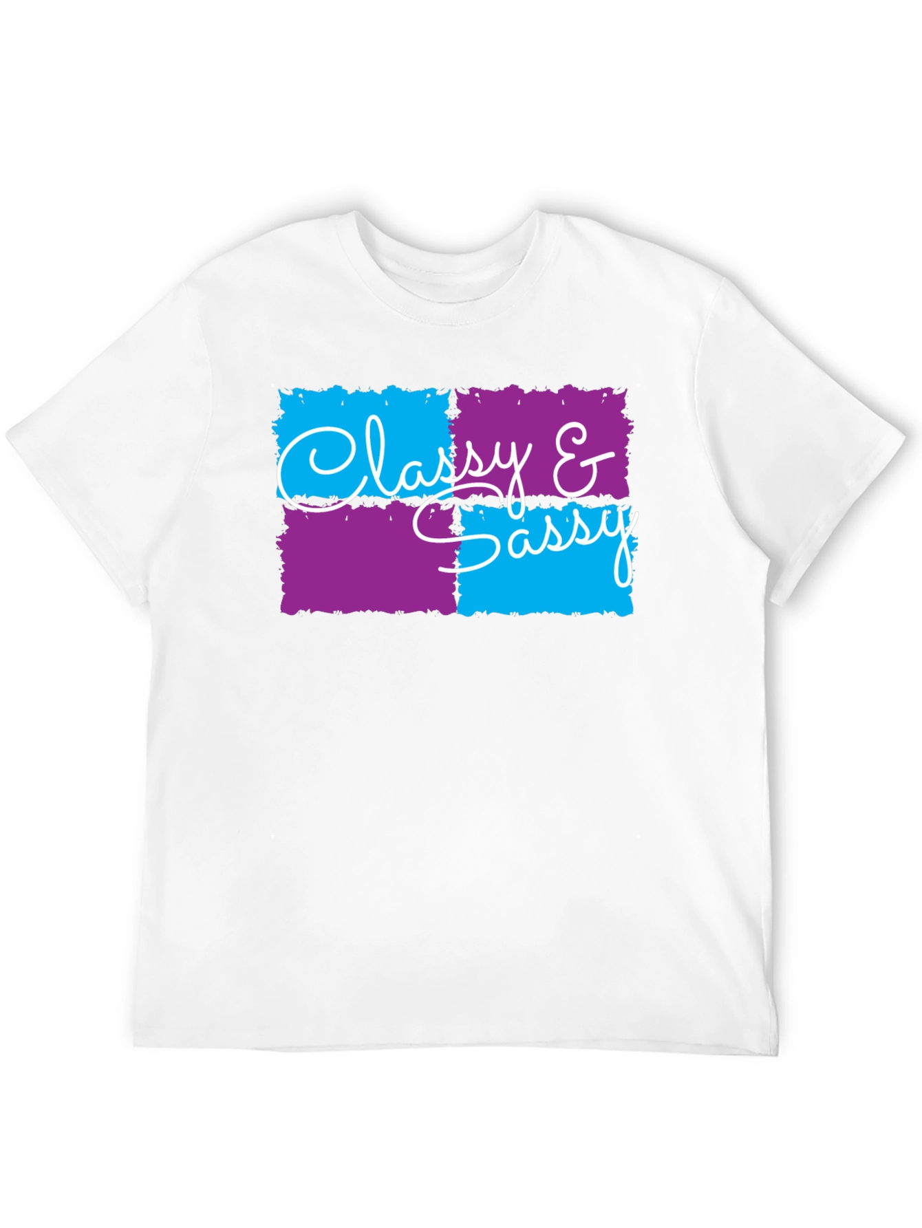 Classy & Sassy Graphic T-Shirt - Trendy Design