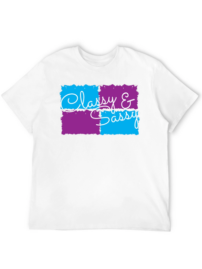 Classy & Sassy Graphic T-Shirt - Trendy Design