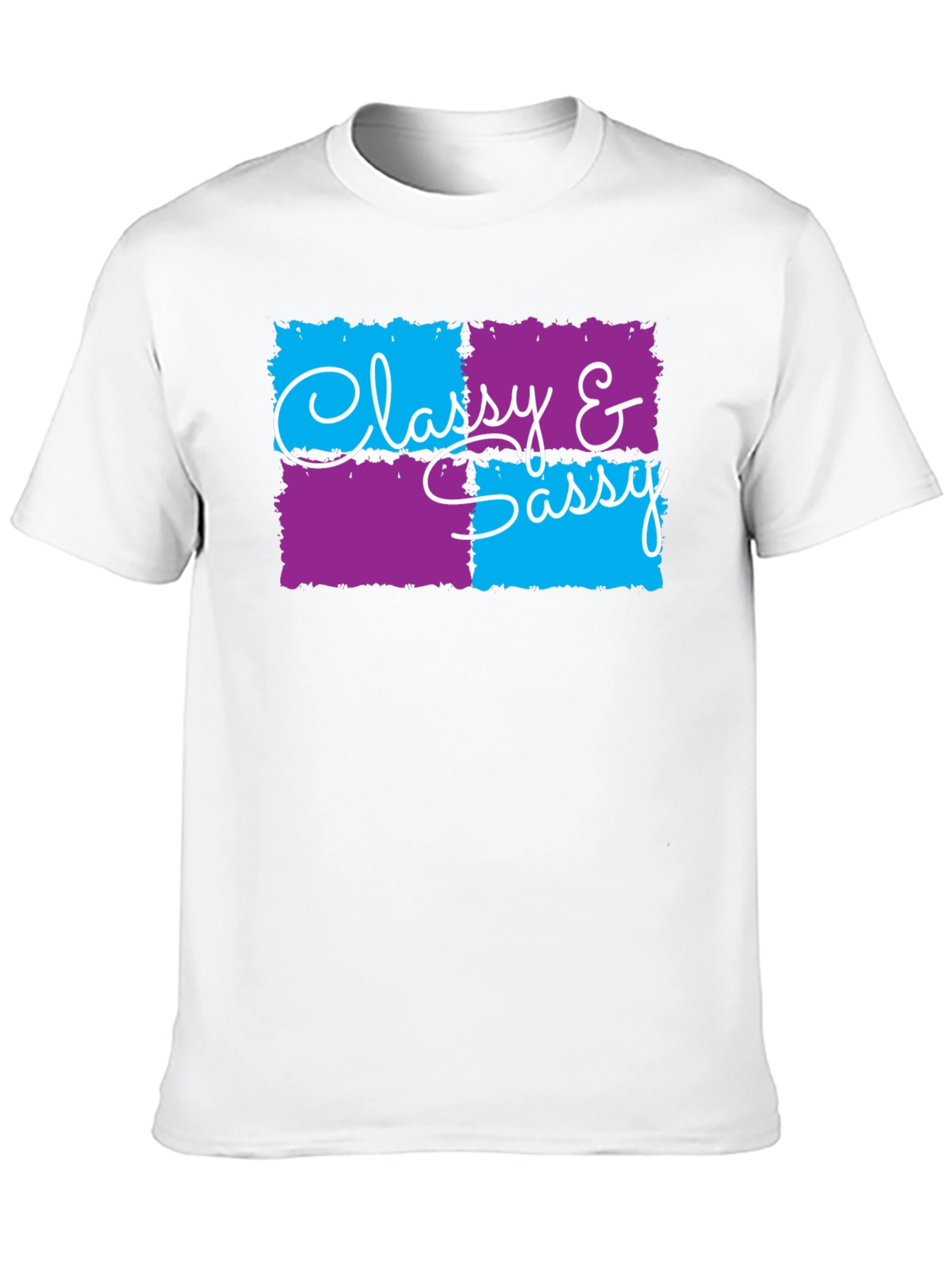 Classy & Sassy Graphic T-Shirt - Trendy Design
